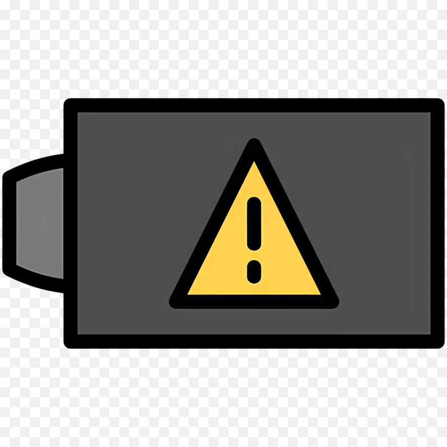 Alerte Batterie，Avertissement De Batterie PNG