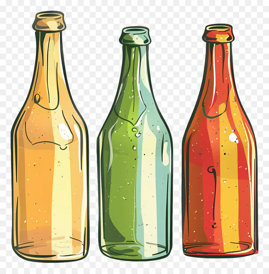 Bouteille Vintage，Bouteilles PNG