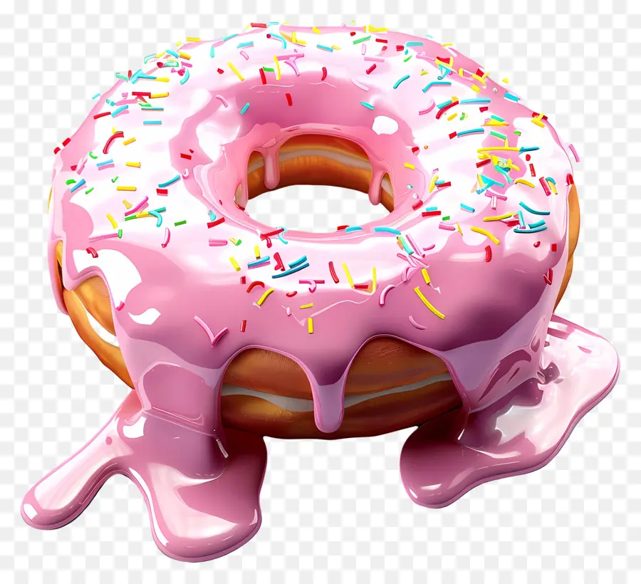 Donut，Beignet Coloré PNG