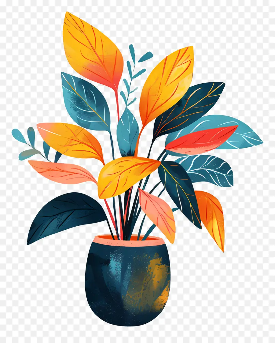 Sac à Plantes，Plante En Pot PNG