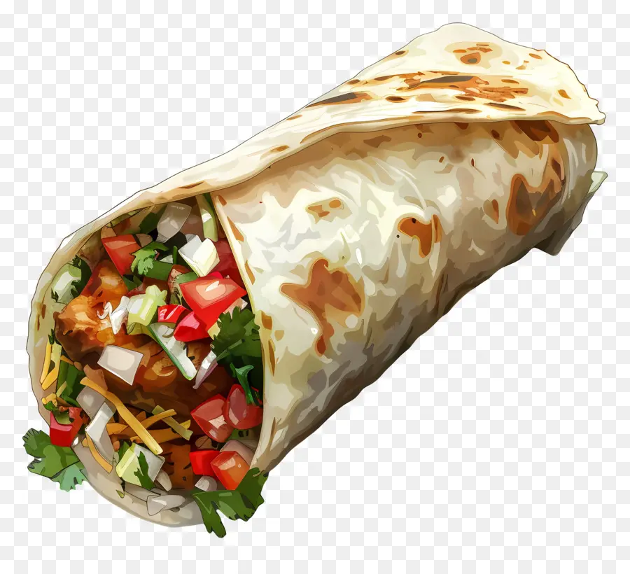 Burritos，Envelopper PNG