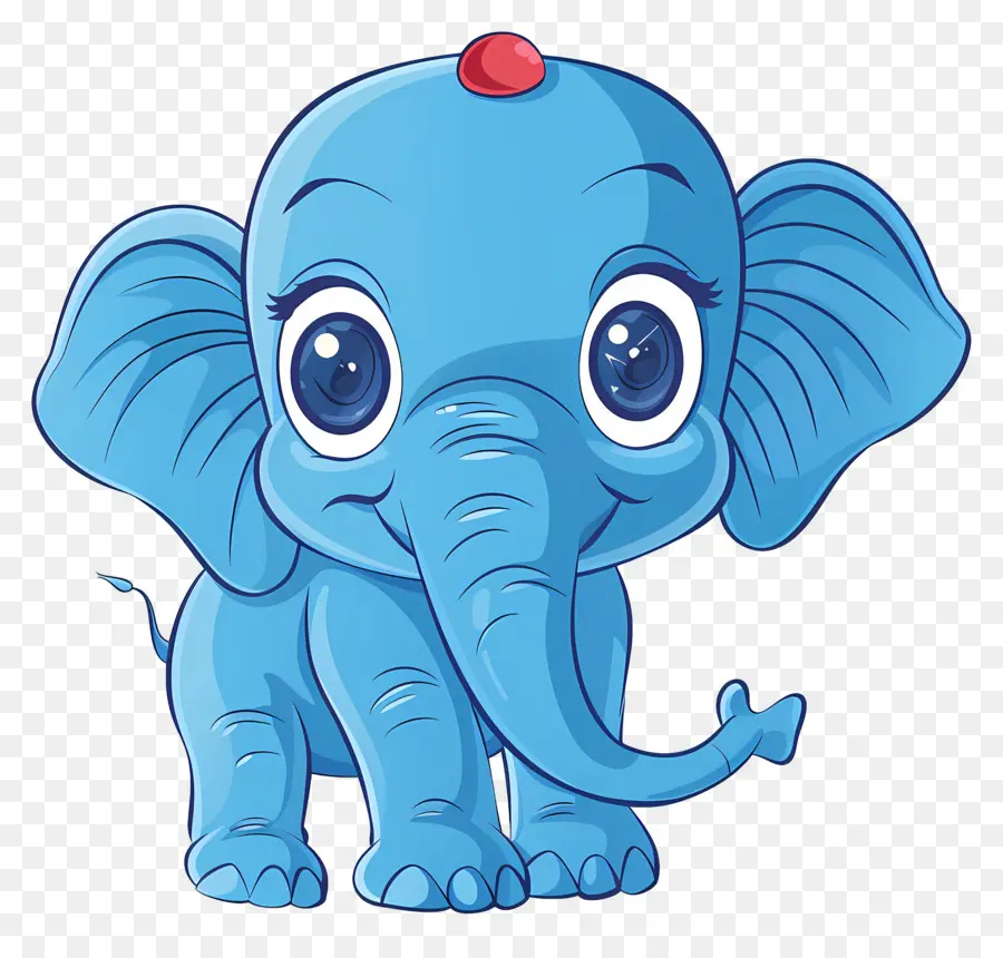 éléphant Bleu，L'éléphant PNG