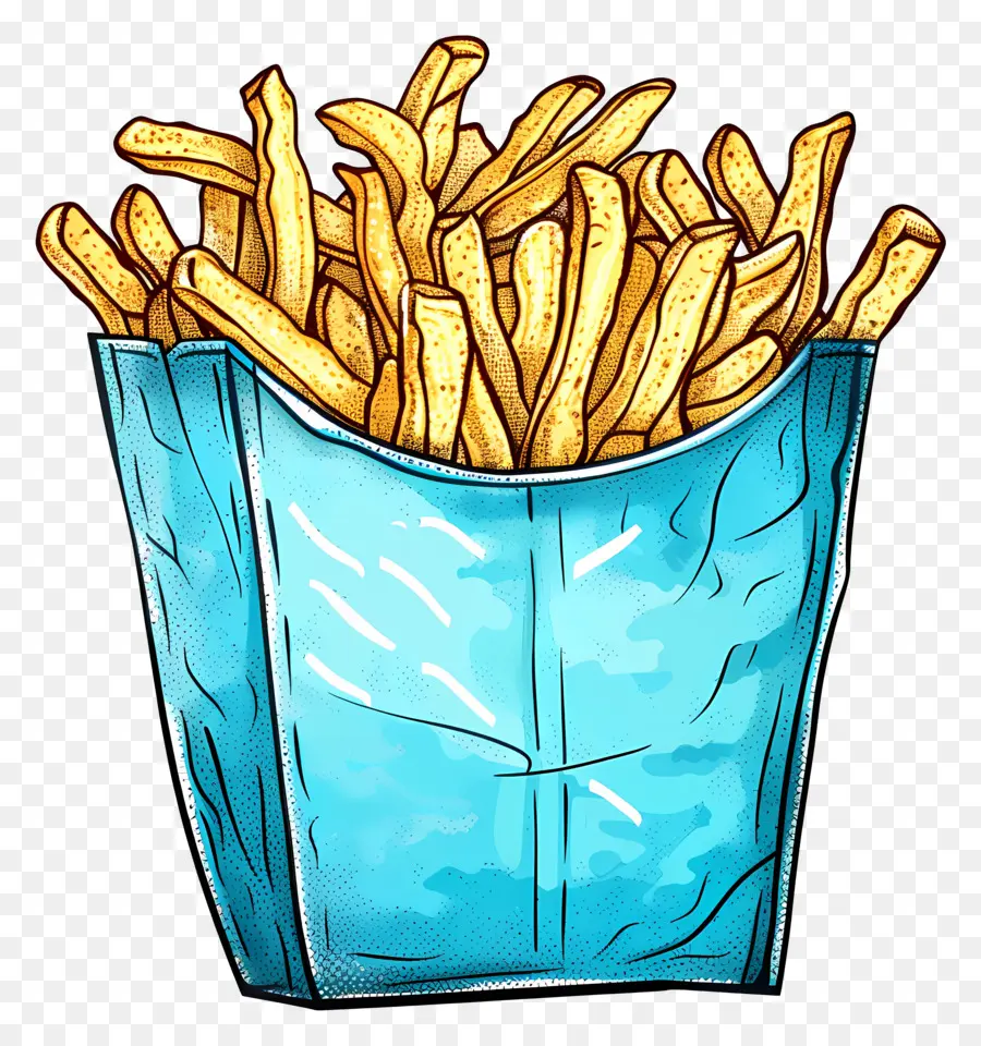 Frites，Collation PNG