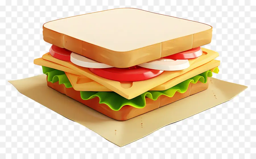 Sandwich，Laitue PNG