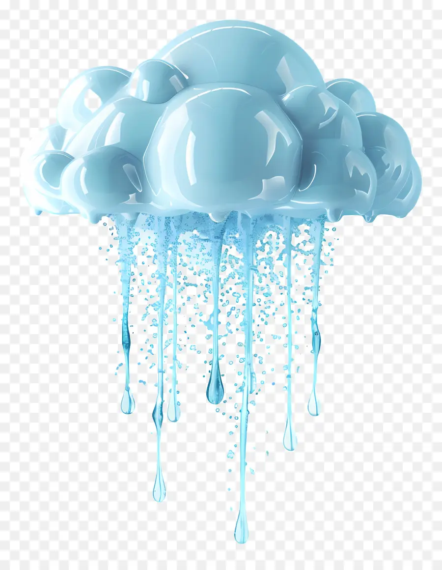 Goutte De Pluie，Nuage PNG