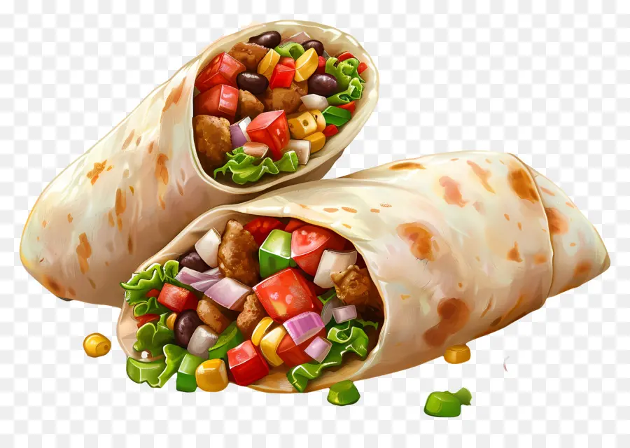 Burrito，Envelopper PNG