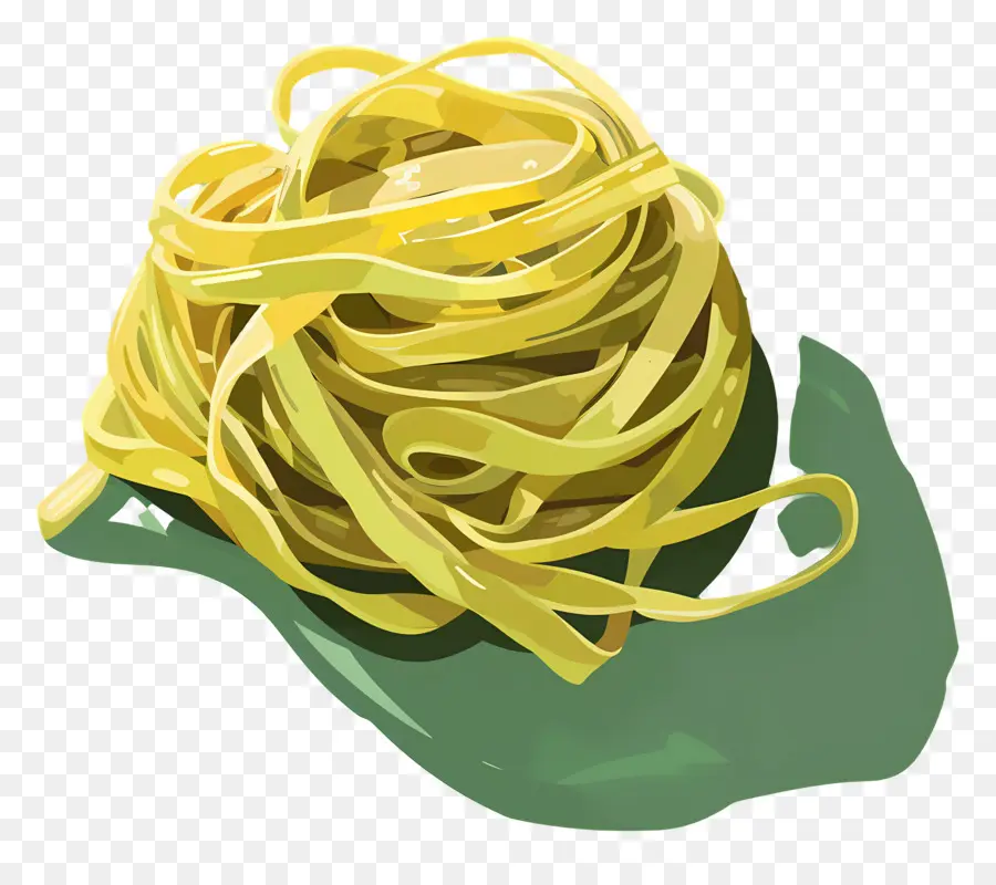 Fettuccine，Nouilles Jaunes PNG