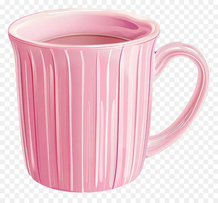 Tasse De Café Rose，Rose Mug PNG