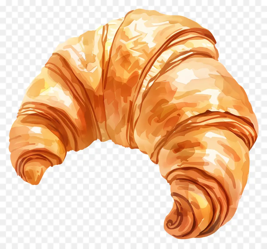 Croissant，Pâtisserie PNG