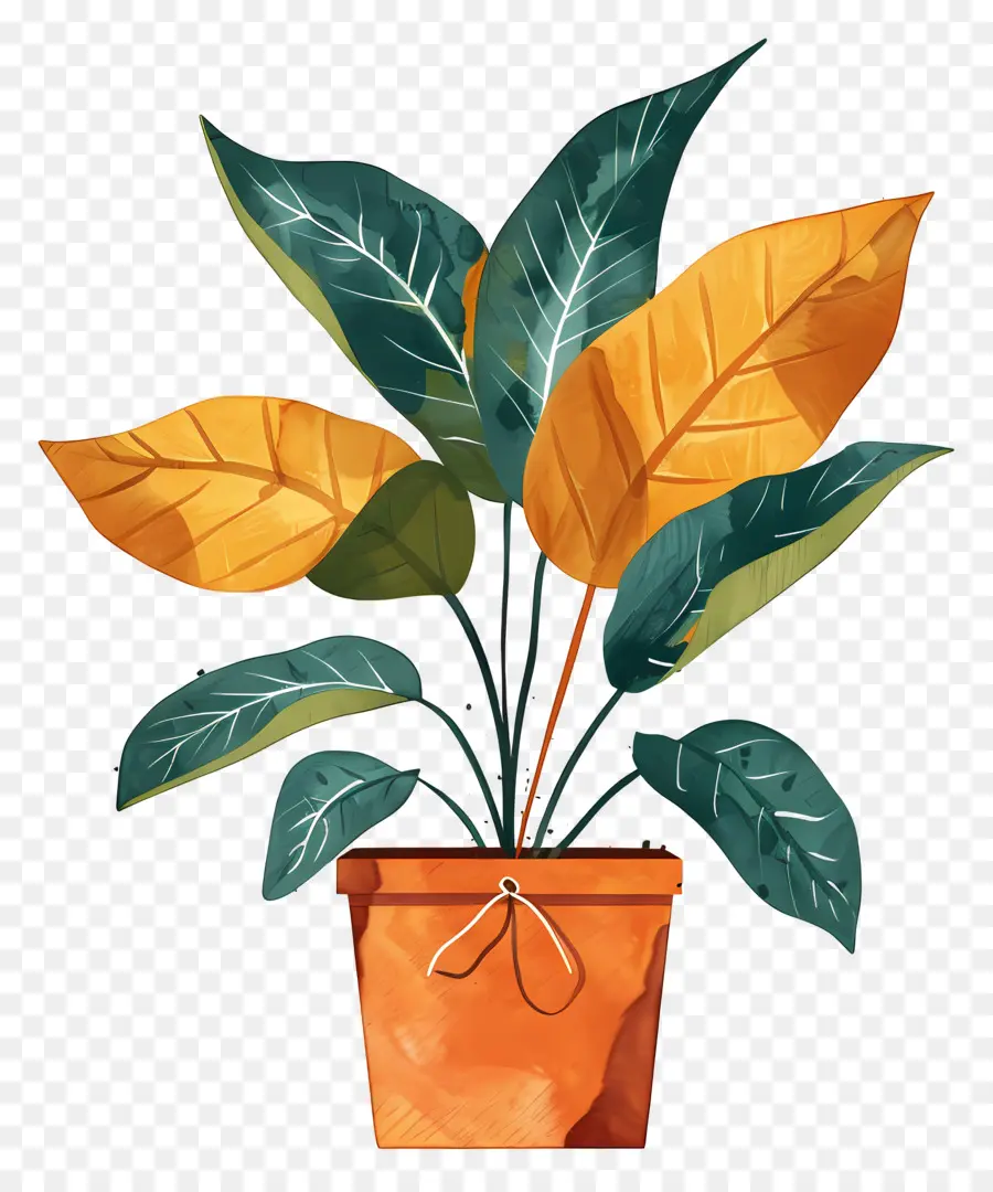 Sac à Plantes，Plante En Pot PNG