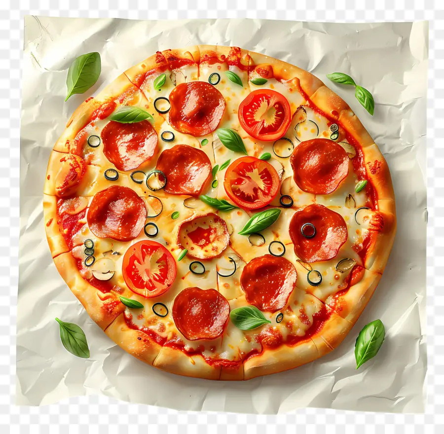 Pizza，Tranche De Pizza PNG