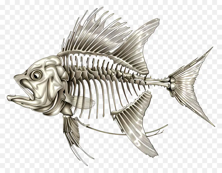 Squelette De Poisson，Poisson PNG