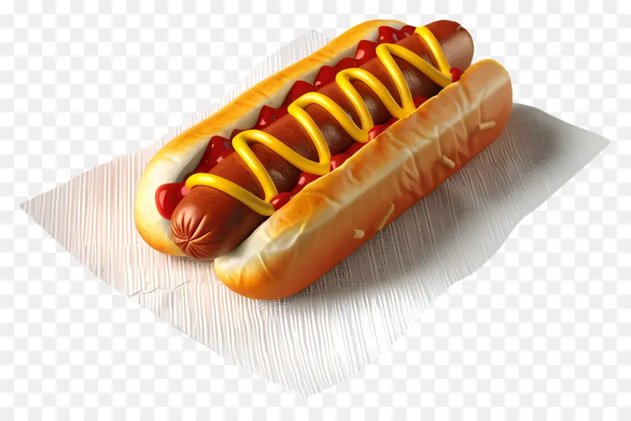 Hot Dog，Moutarde PNG