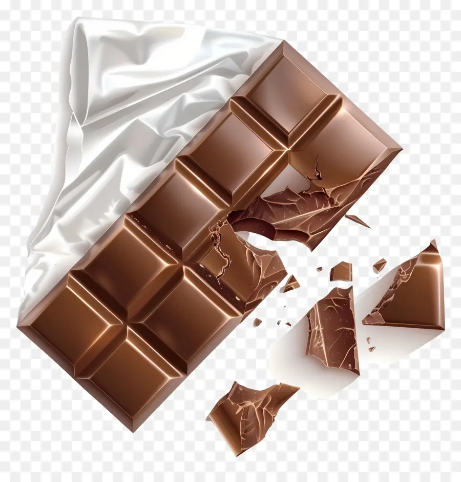 Barre De Chocolat，Doux PNG