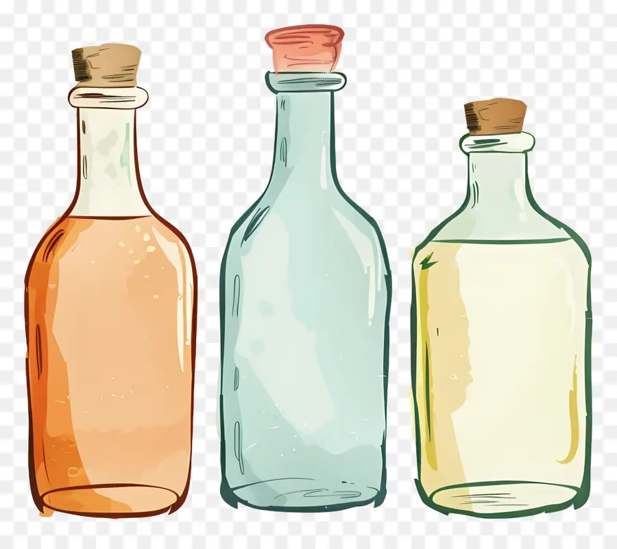 Bouteille Vintage，Bouteilles PNG