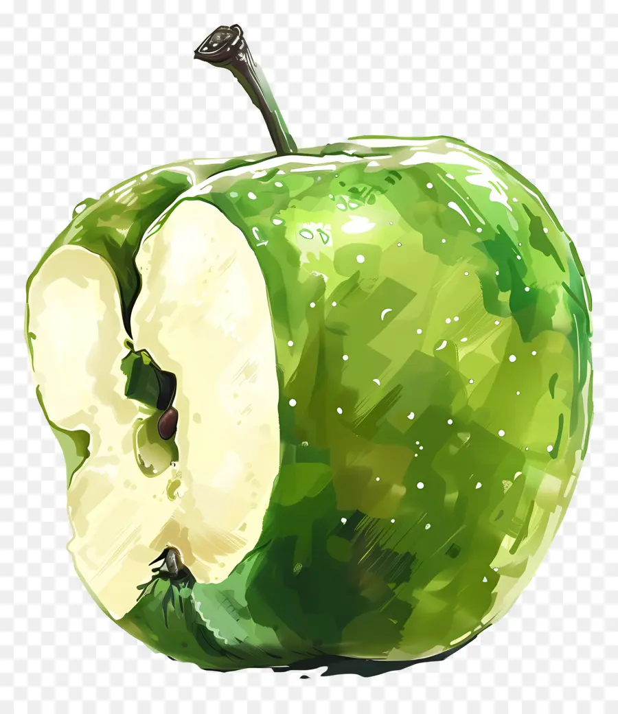 La Pomme Verte，Morsure PNG