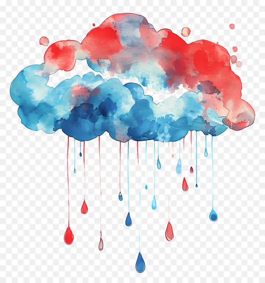 Goutte De Pluie，Nuage PNG