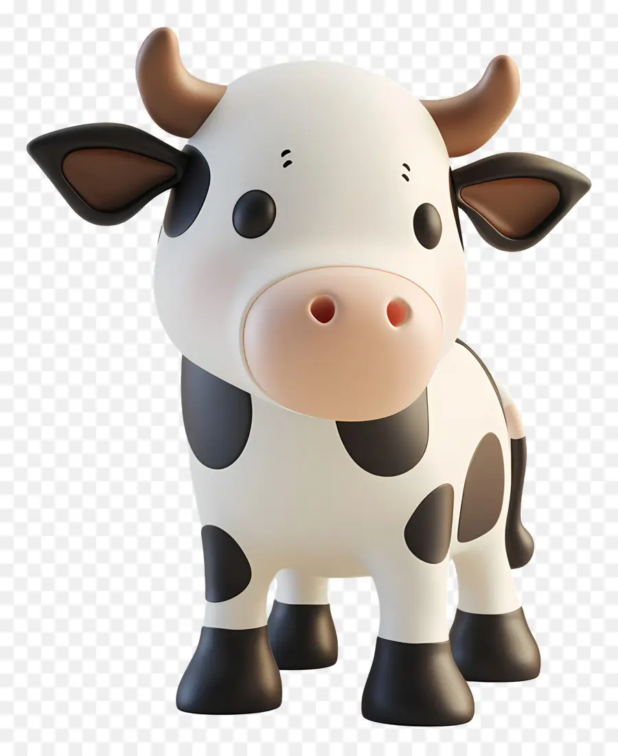 Vache Modèle 3d，Vache PNG