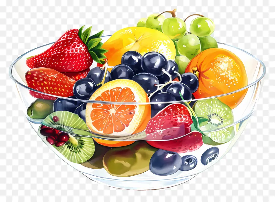 Bol De Fruits，Salade De Fruits PNG