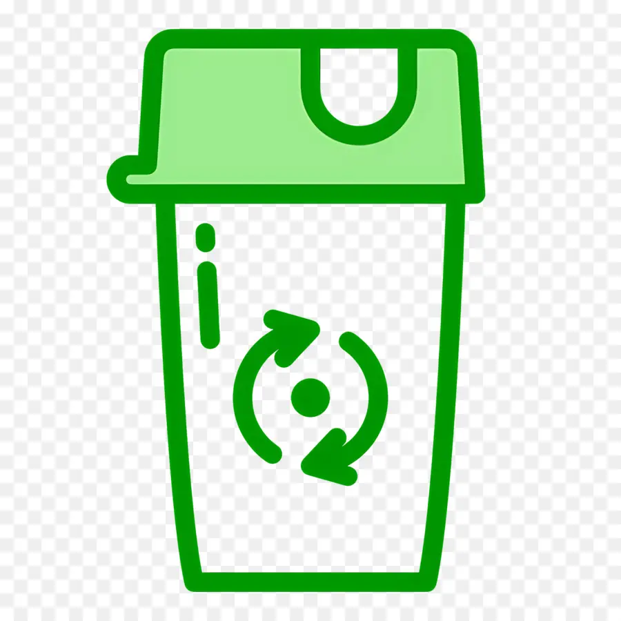 Recycler La Tasse，Bac De Recyclage PNG