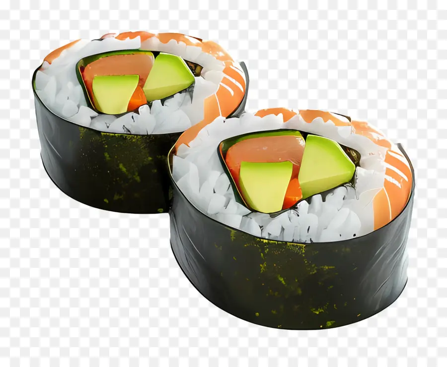 Rouleau De Sushi，Les Rouleaux De Sushi PNG