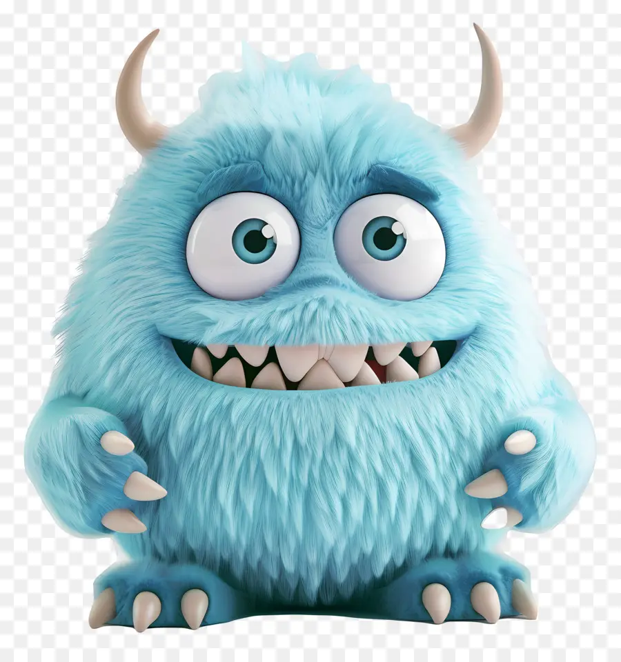 Monstre，Monstre Bleu PNG