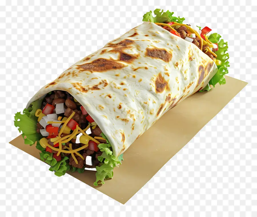 Burritos，Envelopper PNG