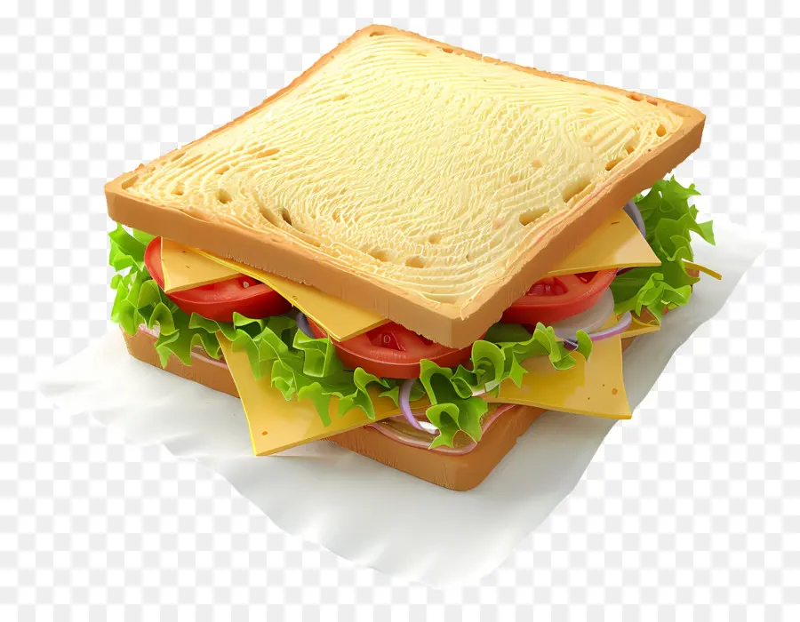 Sandwich，Légumes PNG