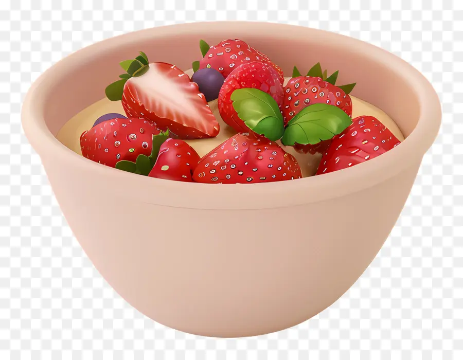 Bol De Porridge，Bol De Fruits PNG