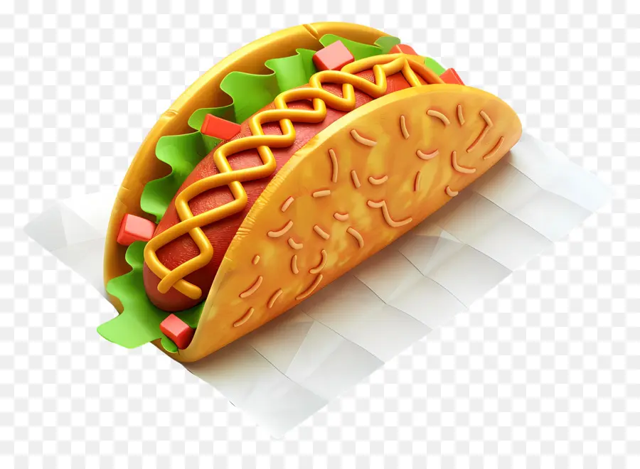 Tacos，Mexicain PNG