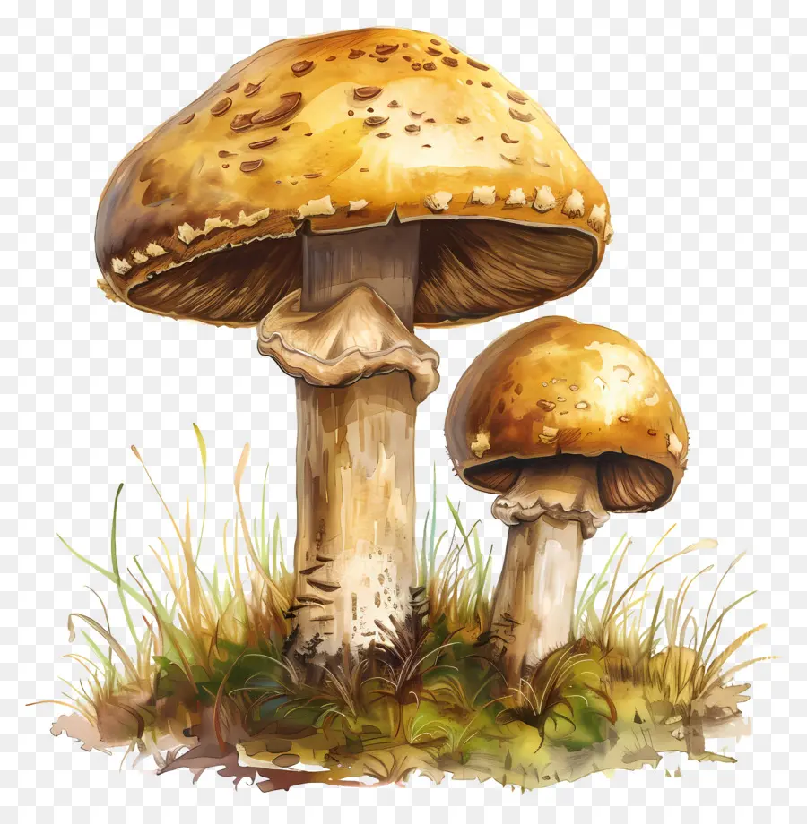 Champignons，La Nature PNG