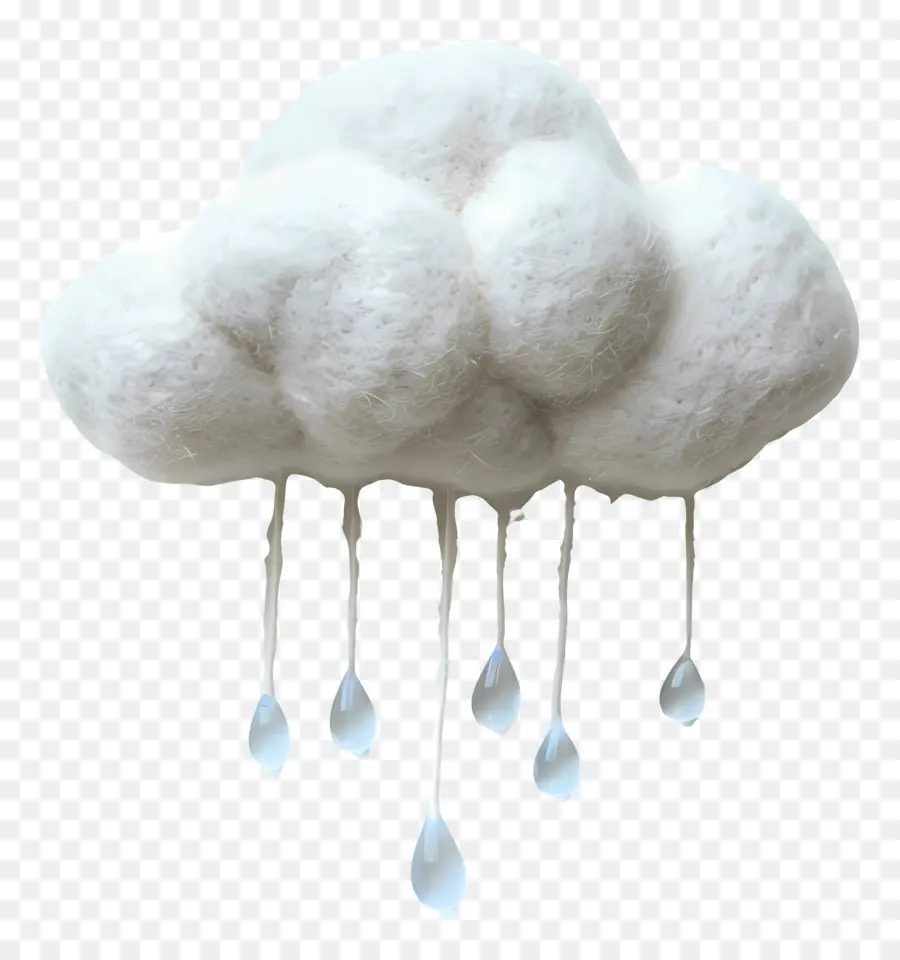 Goutte De Pluie，Nuage De Pluie PNG