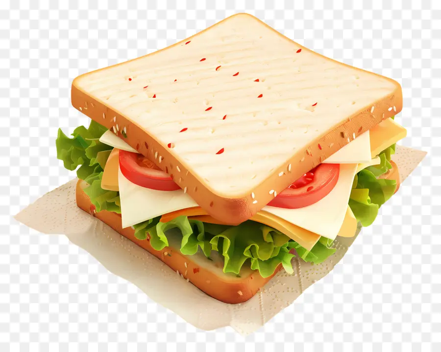 Sandwich，Laitue PNG