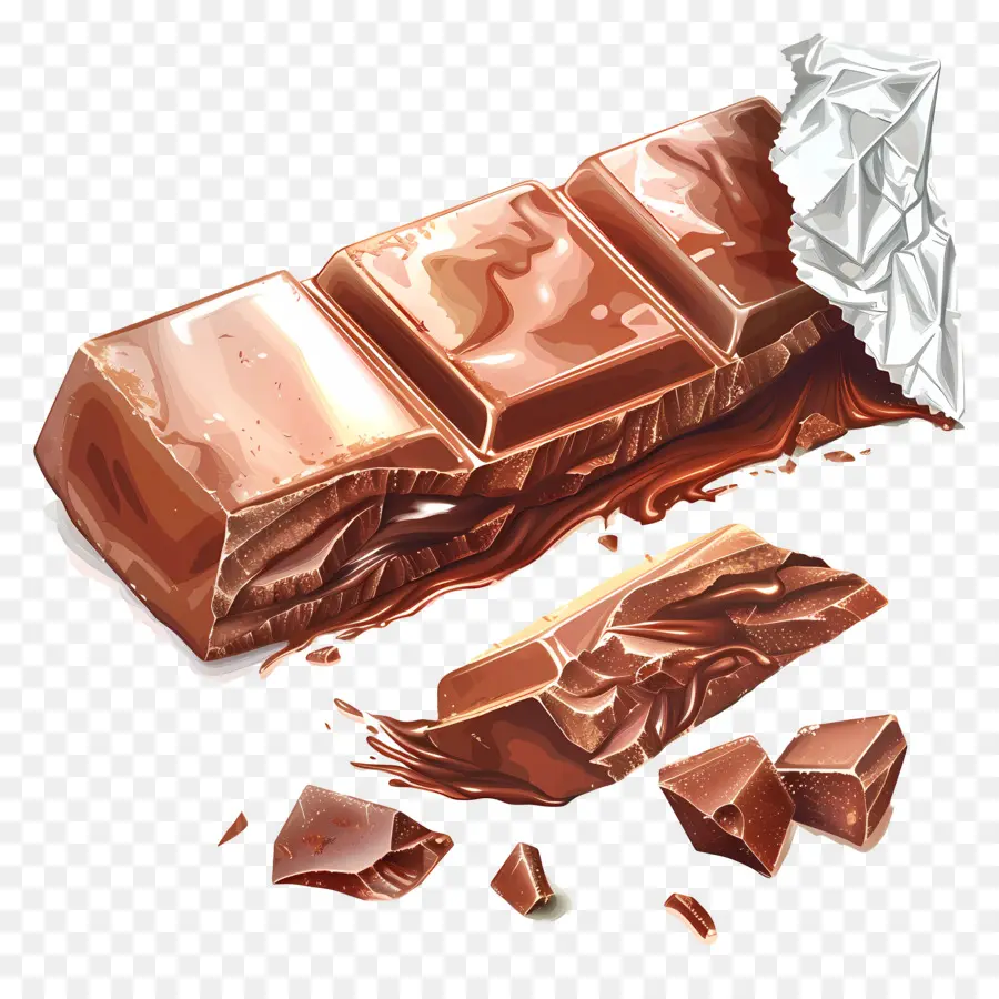 Barre De Chocolat，Chocolat PNG