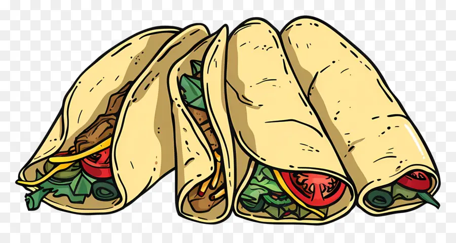 Burritos，Tacos PNG