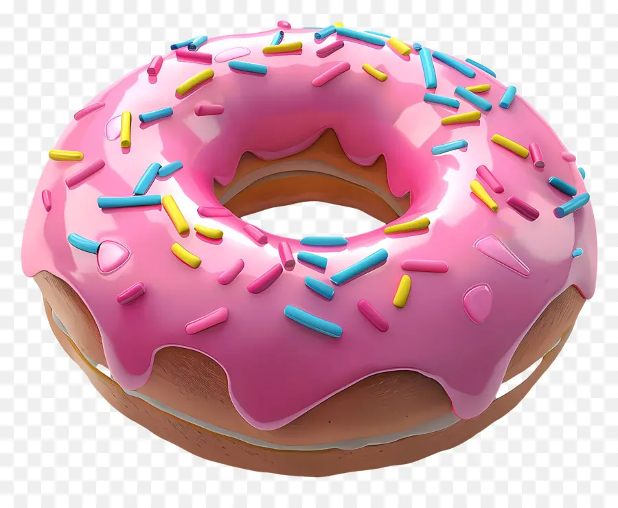 Donut，Beignet Bleu PNG