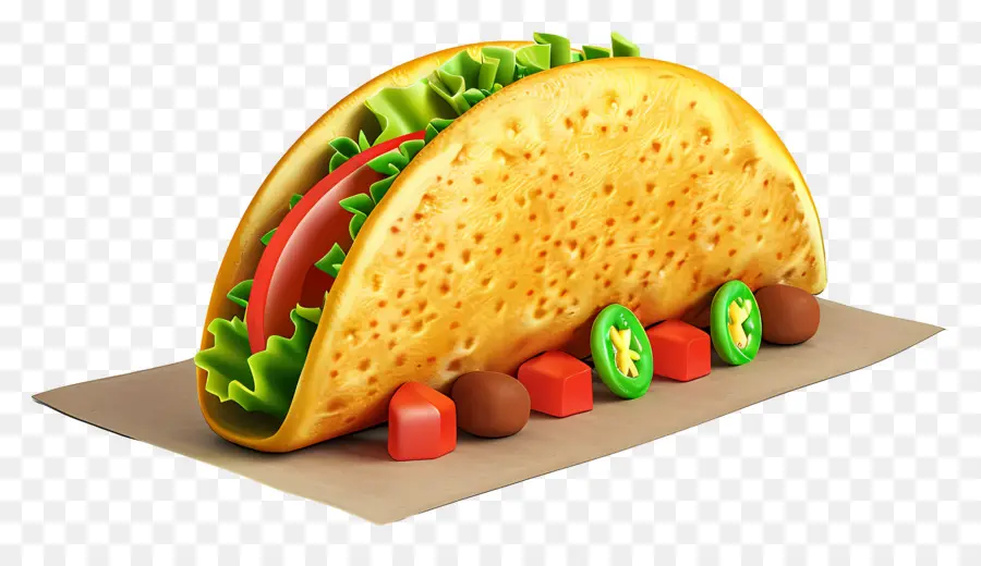 Taco，Mexicaine PNG