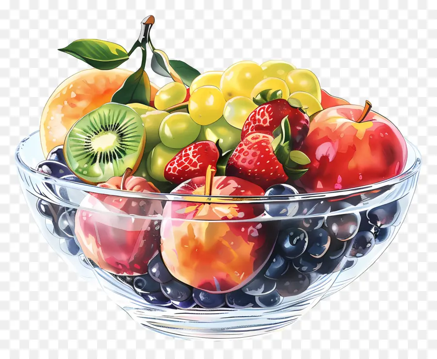 Bol De Fruits，Salade De Fruits PNG