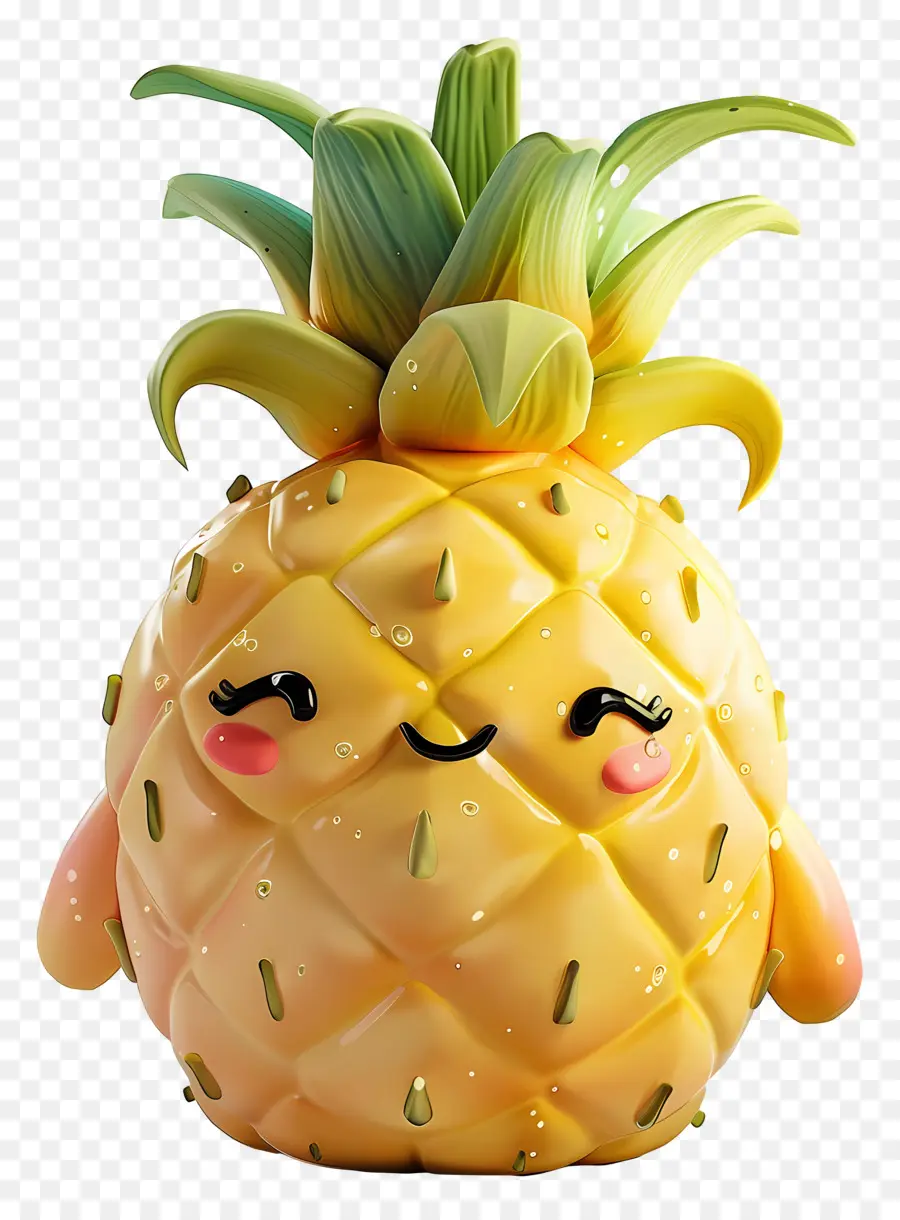 L'ananas，Mignon PNG