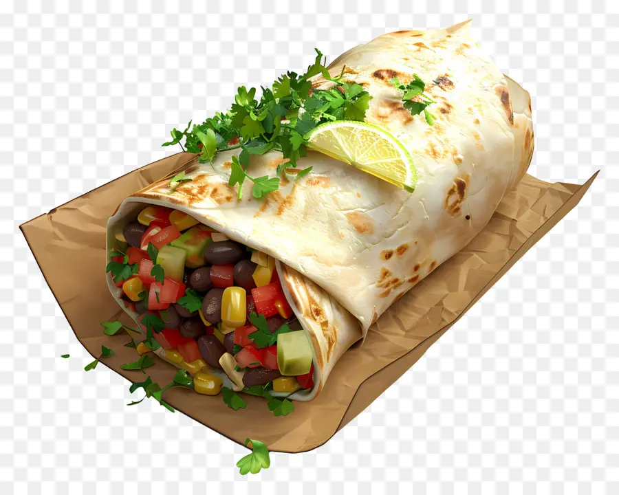 Burrito，Envelopper PNG