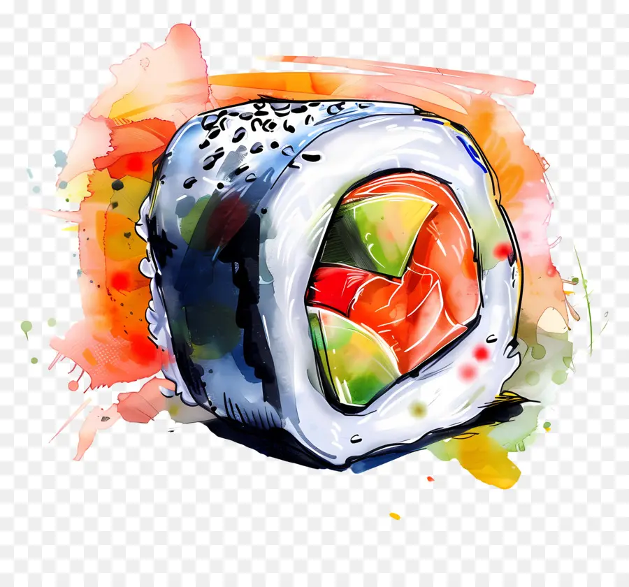 Rouleau De Sushi，Poisson PNG