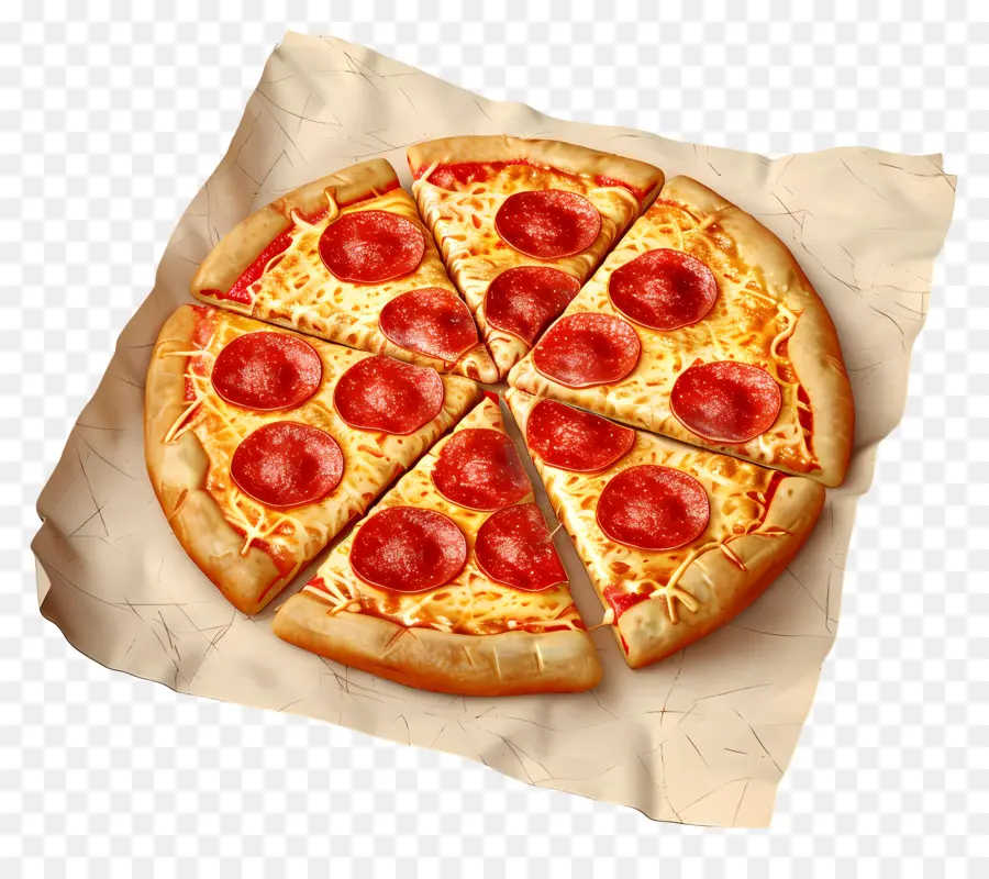 Pizza，Pizza Au Pepperoni PNG