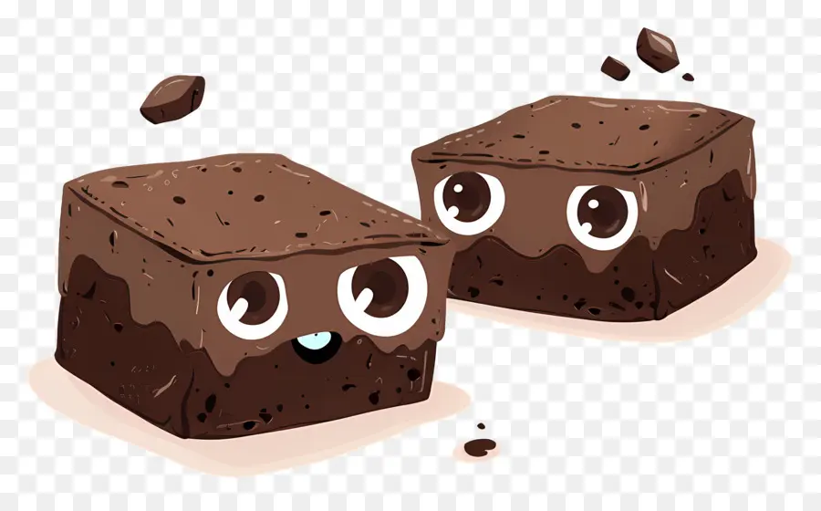 Brownies，Chocolat PNG