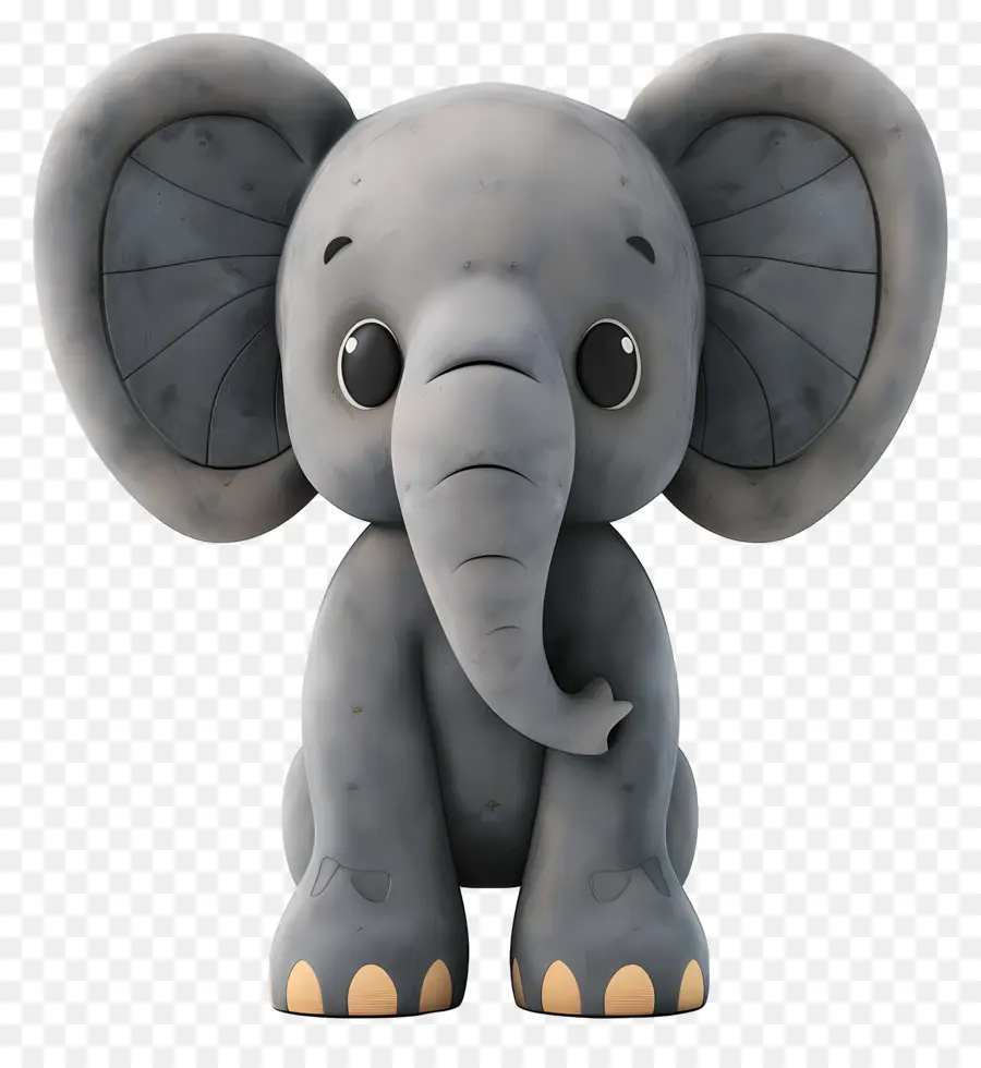 Éléphant，Éléphant De Dessin Animé PNG