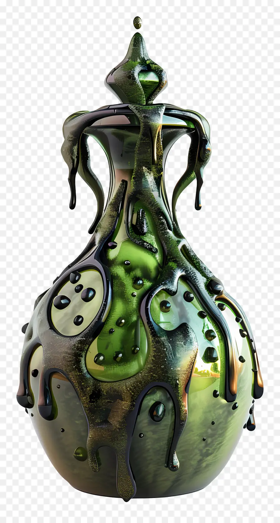 Potion De Bouteille，Potion Verte PNG