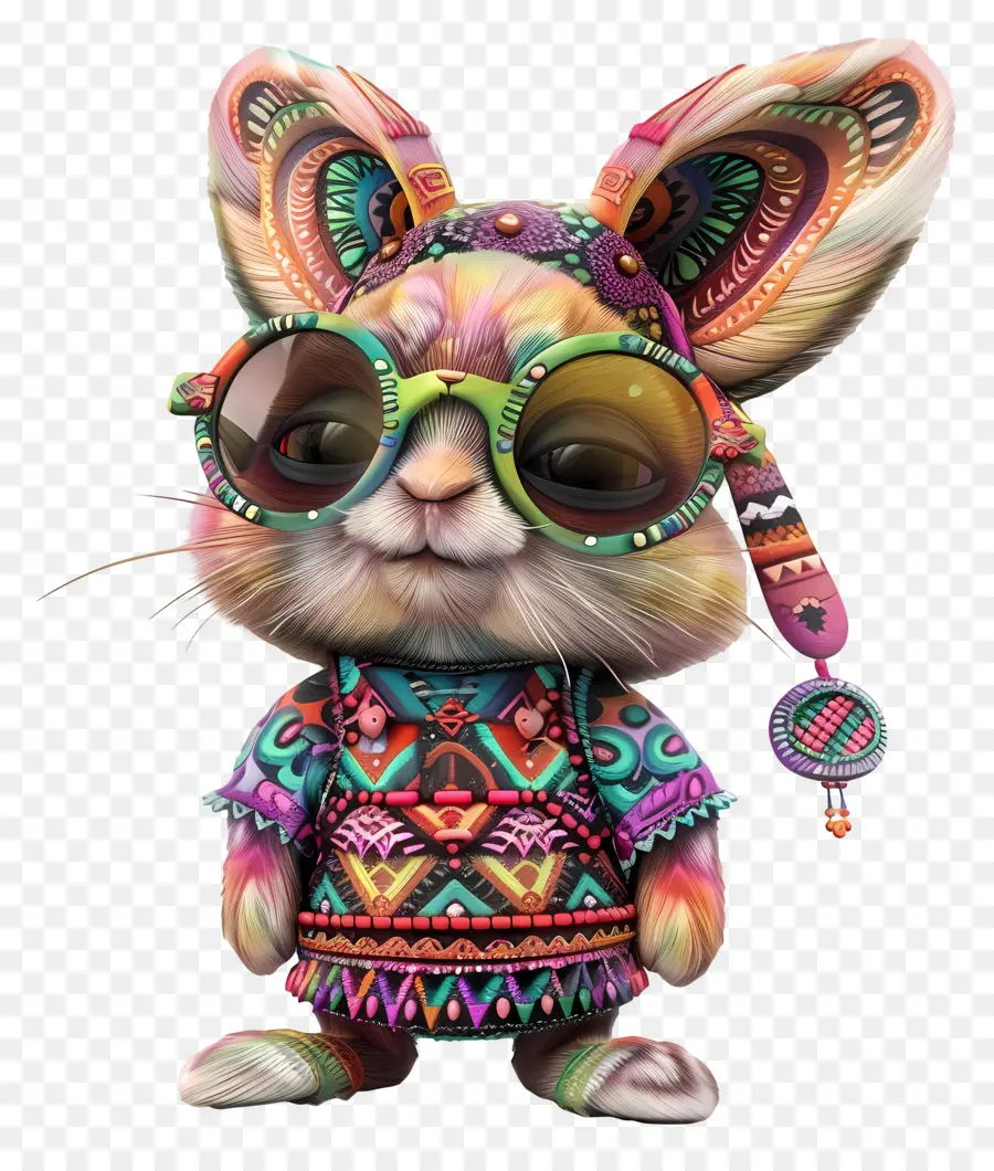 Lapin Mignon，Lunettes De Soleil PNG