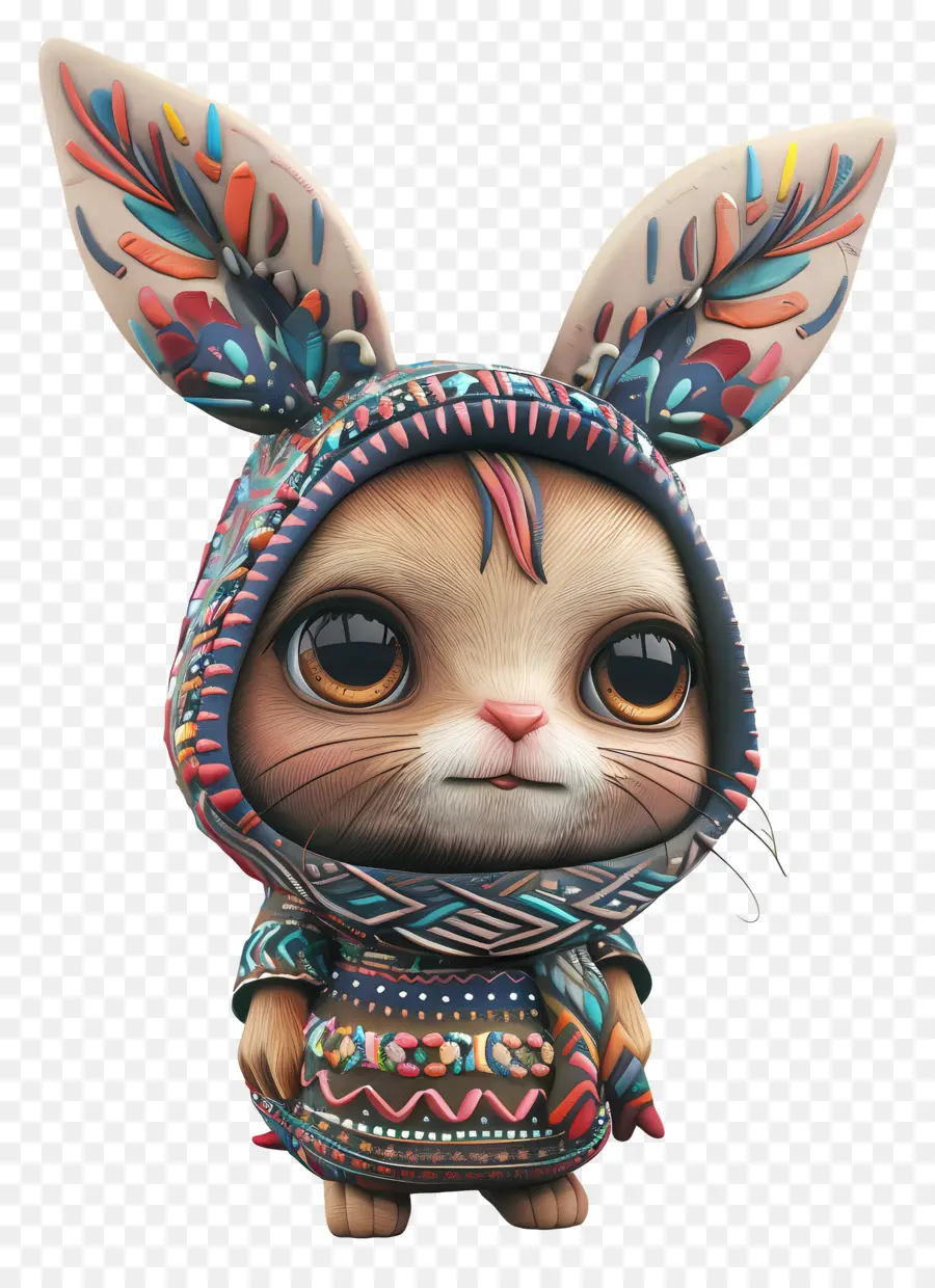 Lapin Mignon，Sweatshirt à Capuche PNG