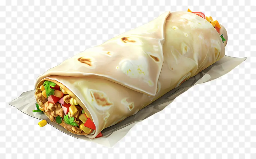 Burrito，Envelopper PNG