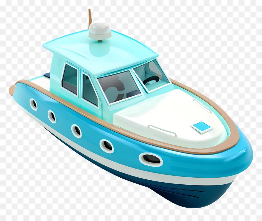 Bateau à Moteur，Bateau Jouet PNG