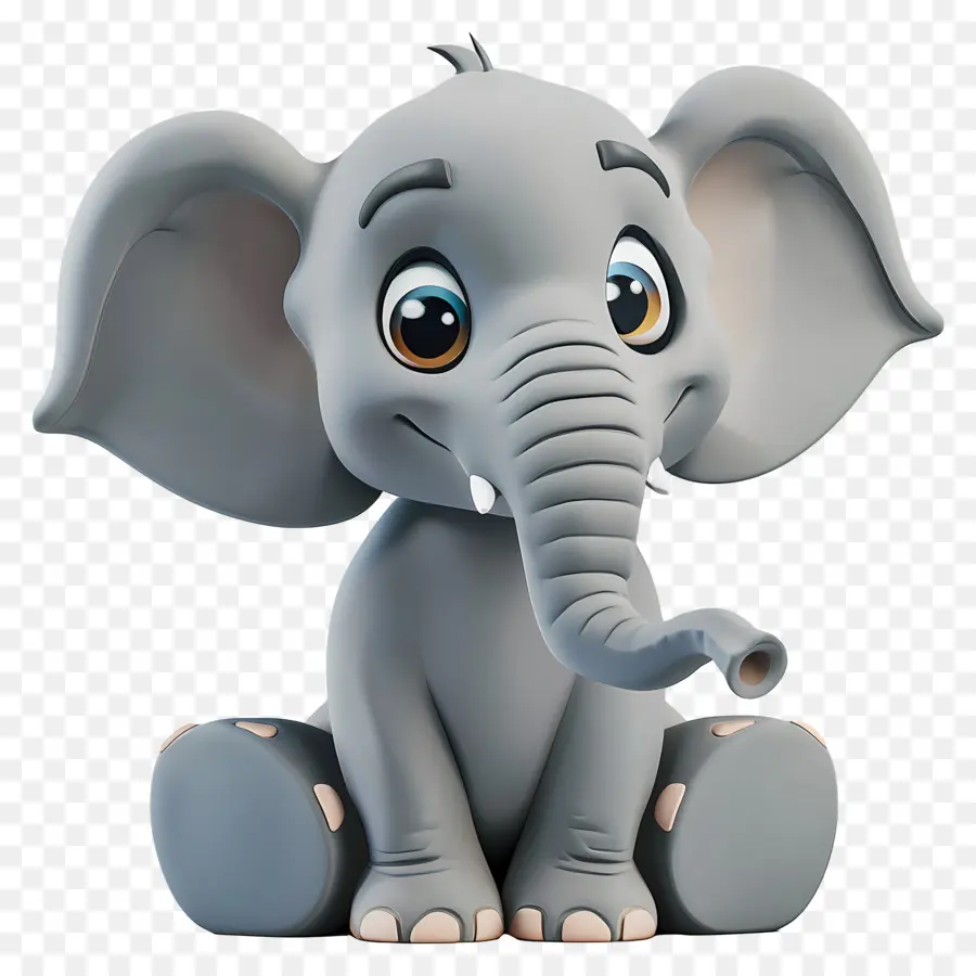 Éléphant，Oreilles PNG